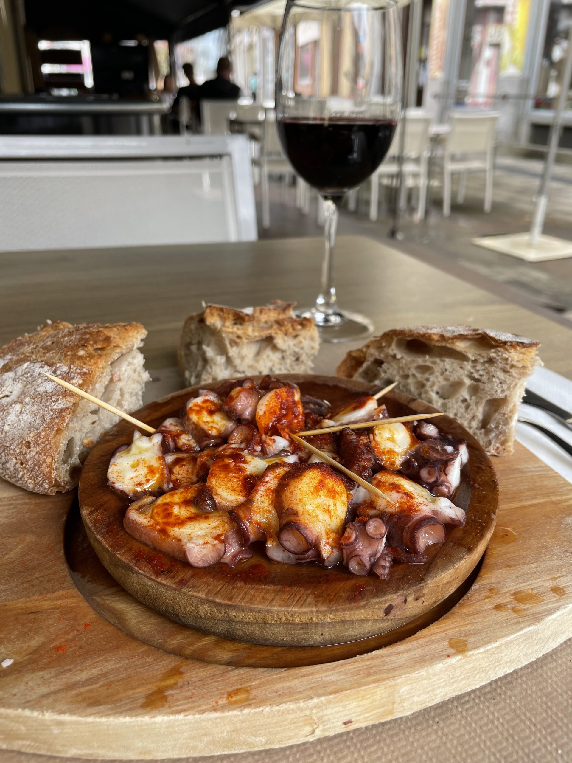 18.Juni:Regen, Sonne und Pulpo